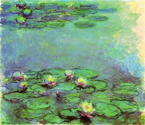 Water Lilies Claude Monet Wikiart Org Encyclopedia Of Visual Arts