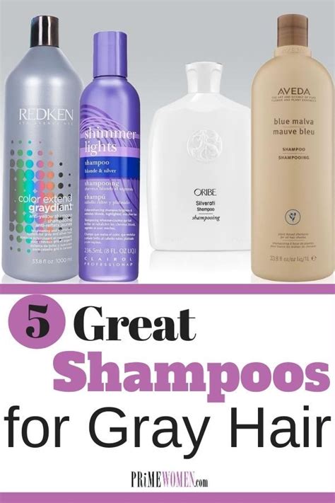5 Great Shampoos For Gray Hair Prime Women An Online Magazine
