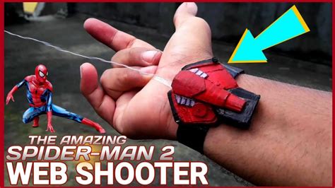 Amazing Spider Man Web Shooter Thats Shoots Far How To Make Amazing Spider Man Web Shooter