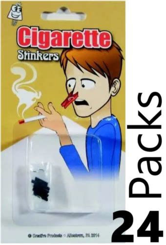 24 Packs Of 5 Stink Smell Cigarette Loads Gag Prank Smoking Joke 120 Total 99996004925 Ebay