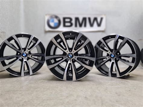 4x Fully Refurbished Genuine Bmw X5 F15 F16 M Sport 469m Alloy Wheels