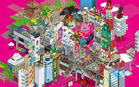 Eboy Online Amazing Pixel Art Posters By Eboy