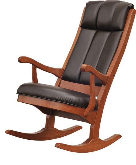 Lincoln Rocker Amish Solid Wood Rocking Chairs Kvadro Furniture