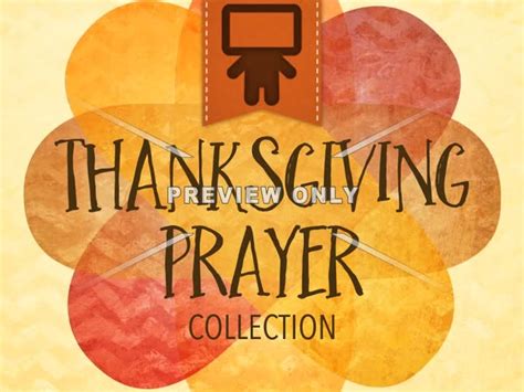 Thanksgiving Prayer Collection By Playback Media