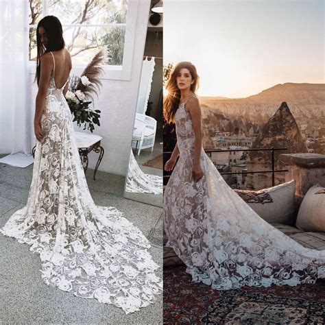 Lace Backless Wedding Dresses Bridal Gown · Anniebride · Online Store Powered By Storenvy