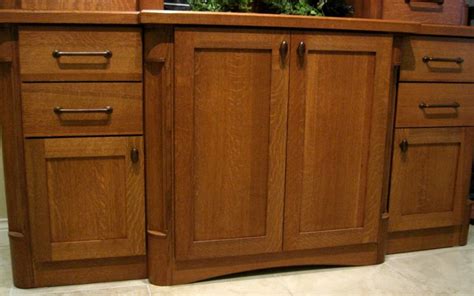 Honey oak cabinets were so popular in the 90s. quartersawn oak cabinet hardware ideas | ... cabinet works ...