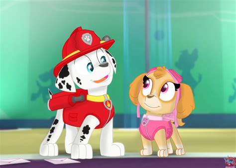 Two Cartoon Dogs Are Standing Next To Each Other