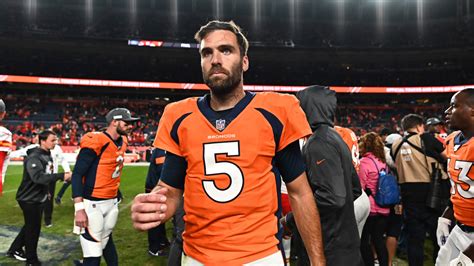 Six tds in four starts overall. Joe Flacco released by Broncos after he reportedly failed ...