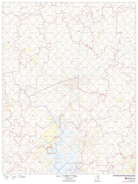 Iredell Zip Code Map North Carolina Iredell County Zip Codes