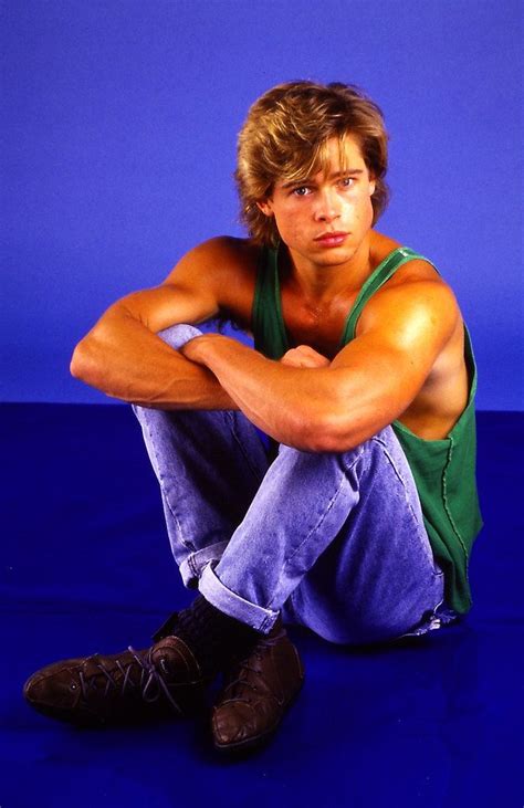 These Brad Pitt Photos From 1987 Are Wonderfully Cheesy Brad Pitt