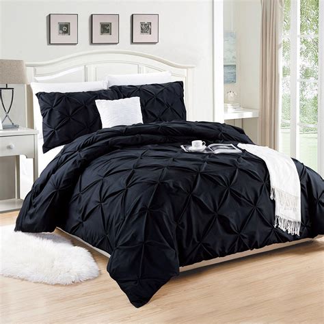 Black Bedding Sets King Amazon Com Jumeey Black And White Comforter