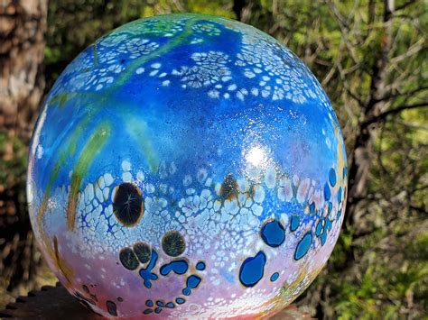 Glass Balloons Blown Glass Balls Glass Globes Colorful Etsy