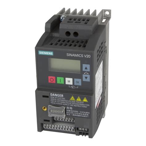 Variable Frequency Drive Siemens Sinamics V20 6sl321 Automation24