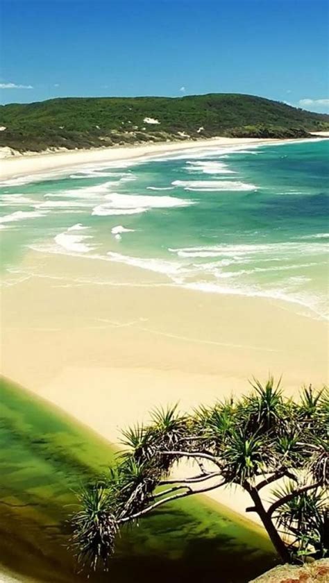 Fraser Island Is A Heritage Listed Island Located Along The Southern