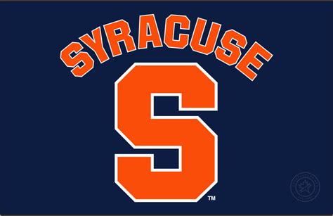 Syracuse Orange Primary Dark Logo Ncaa Division I S T Ncaa S T