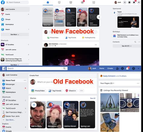 Facebook Began Inviting Users To Use The New Interface Itzone