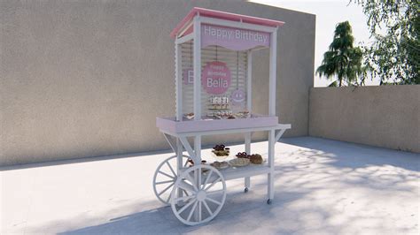 Candy Cart Plans 25 X 60 Step By Step Instructions Pdf Etsy