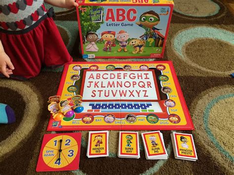 Thoughts Of Fluff Super Why Abc Letter Game Review