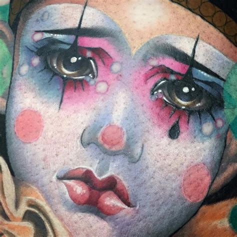 Tattoo Uploaded By Tattoodo • Dont Cry Sad Clown By Kat Abdy Katabdy