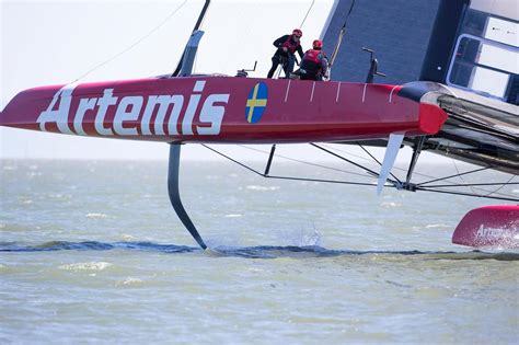 Ac72 Testing In San Francisco South Bay Artemis Racing April 2013