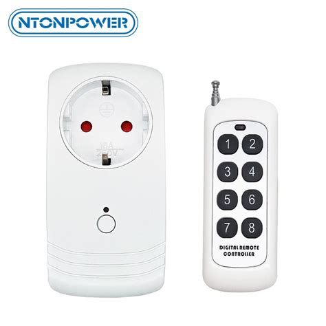 Ntonpower Wifi Smart Power Socket Eu Plug Wireless App Remote Control