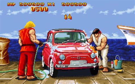 Ken And Rue Have To Make Up For All Those Cars They Smashed Ryu