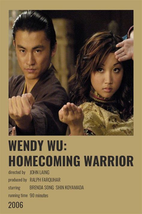 Wendy Wu Homecoming Warrior Poster