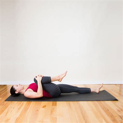 Knee To Chest Relaxing Evening Yoga Sequence Popsugar Fitness Uk