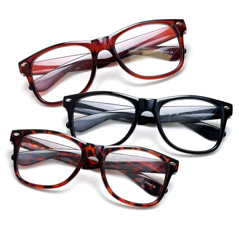 3 Pack Oversize Big Frame Reading Glasses Style Comfortable Stylish