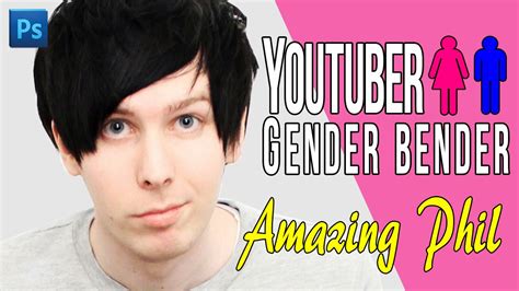 Youtuber Gender Bender Amazingphil As A Woman Youtube