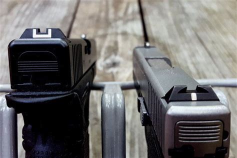 An Introduction To Handgun Iron Sights Gun Reviews Handgun Testing