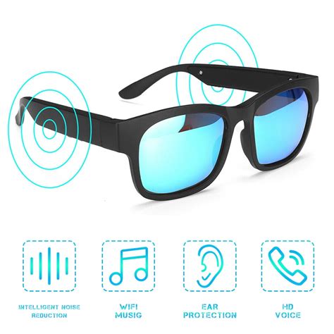 Smart Sunglasses Wireless Bluetooth Sunglasses Open Ear Musicandhands