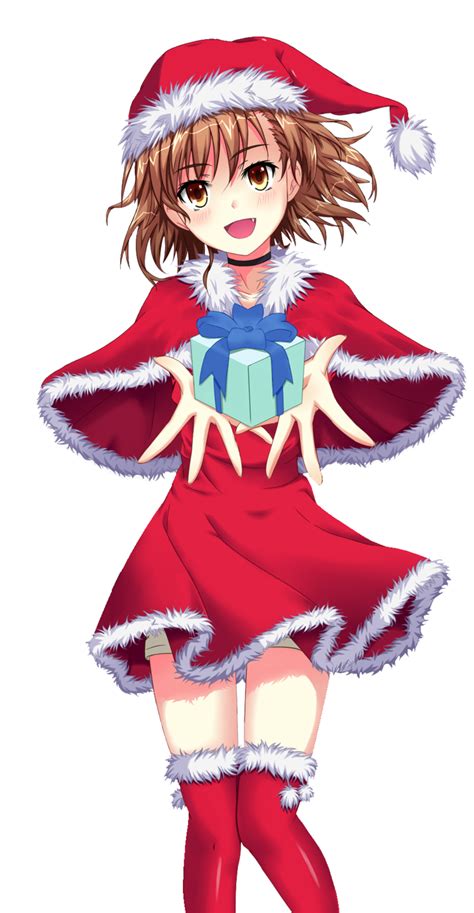 Animegirl Anime Girl Christmas Sticker By Ilifeinmyownworld