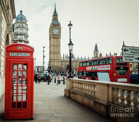 Red Phone Booth And Big Ben Photograph By Taseffski Fine Art America