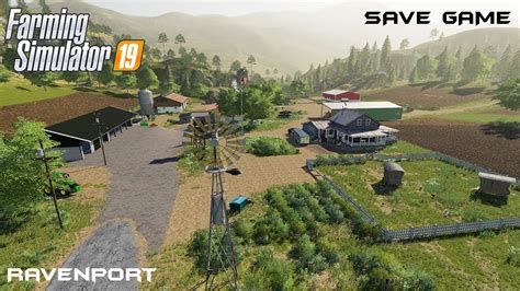 Save Game Animals On Ravenport Farming Simulator 19 Youtube