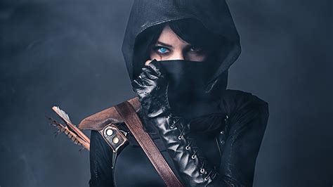 Female Assassin Wallpapers Bigbeamng