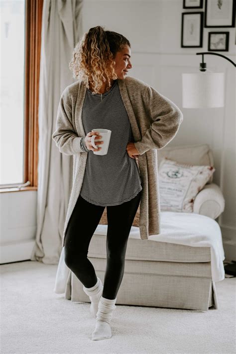 These Cute And Cozy At Home Outfits Are Perfect For Being Comfortable And Still Looking Put