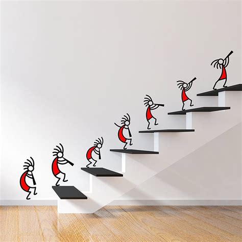 Buy DeStudio Kokopelli Red Band Wall Stickers (Wall ... You must be so used to turning switches on and off that you hardly notice them.
