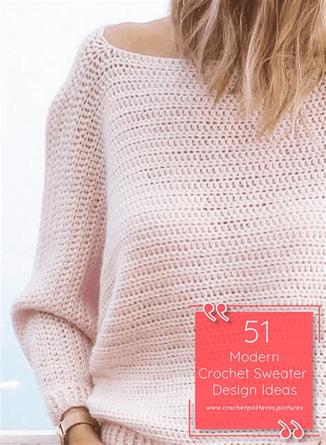 51 Crochet Modern Sweater Designs In Different Models 6 Crochet
