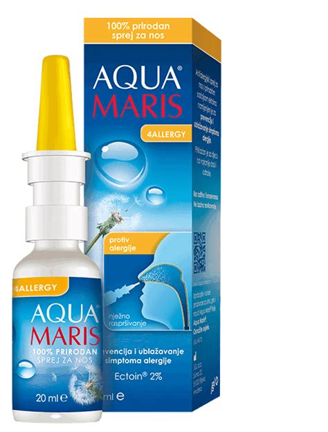 Aqua Maris 4allergy Sprej Za Nos 20ml Kod Altergijskog Rinitisa Apotekos