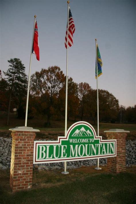 Welcome To Blue Mountain Tippah County Mississippi