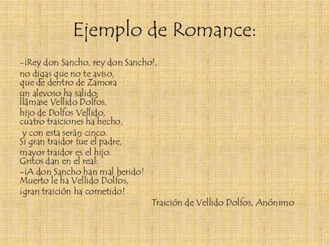Cuentos Cortos Canciones Y Contenido Literario Romance Estructura