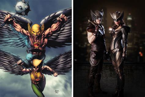 Your First Look At Hawkman And Hawkgirl From ‘legends Of Tomorrow Photo