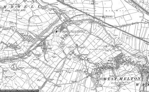 Historic Ordnance Survey Map Of Brampton 1890