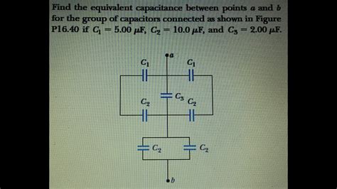 Find The Equivalent Capacitance Between Points A And B In The Images