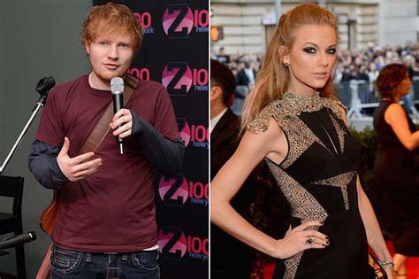 ed sheeran stands up for taylor swift squashes dating misconceptions