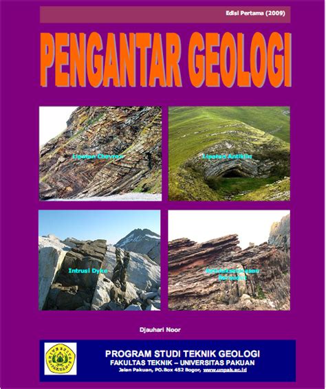Buku Geologi Pengantar Geologi Djauhari Noor Earth Inside