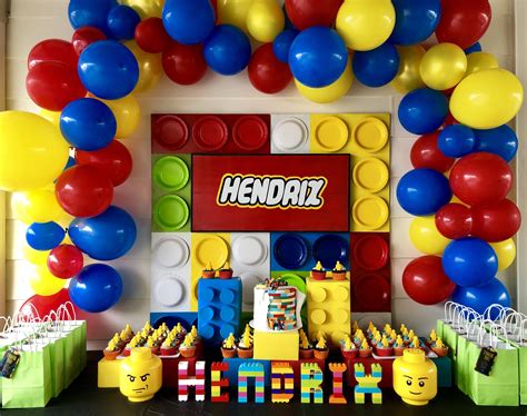 Lego Party Lego Themed Party Bday Party Theme 6th Birthday Parties