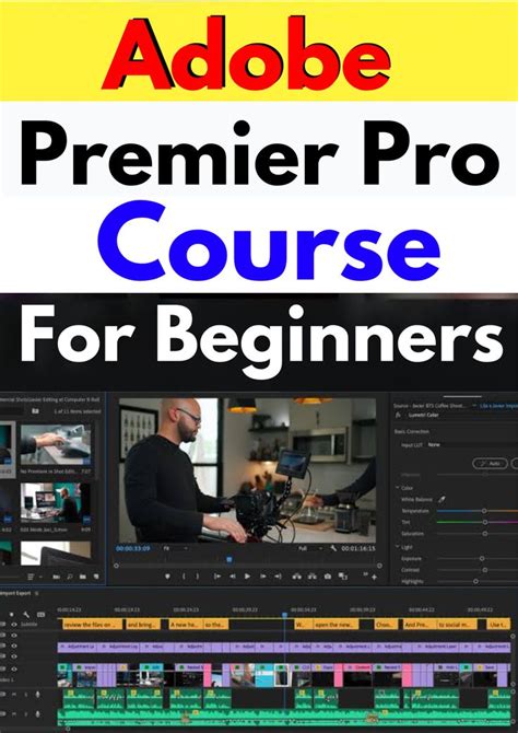 The Adobe Premiere Pro Course For Beginners