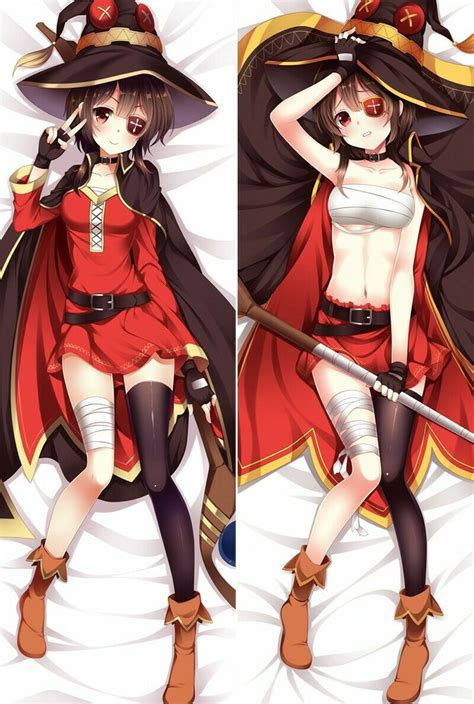 Due to inventory delays, our supplier may only let us know of out of stock issues after an order is made. KonoSuba Dakimakura Megumin Anime Girl Hugging Body Pillow ...